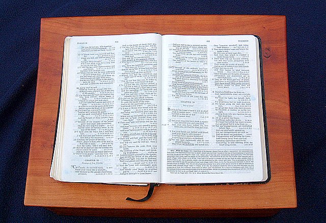Bible on Top